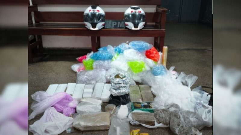 Carapicuíba mais segura: PM apreende grande quantidade de maconha, crack, ecstasy e lança-perfume em operação noturna