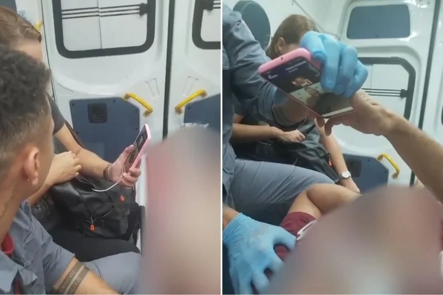 Bombeiros usam central de Libras durante resgate de homem surdo em SP