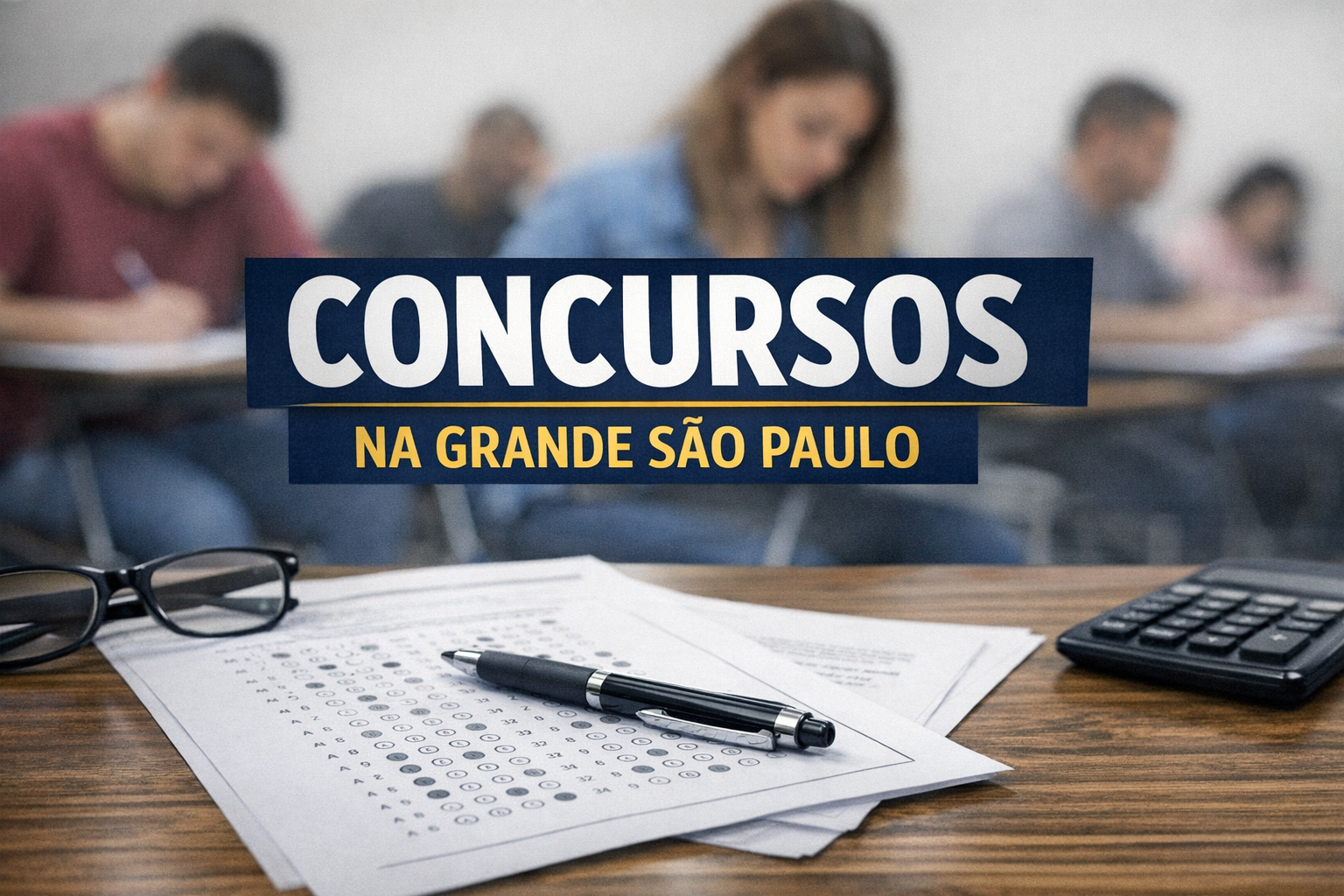 Concursos na Grande São Paulo oferecem salários de até R$ 10 mil