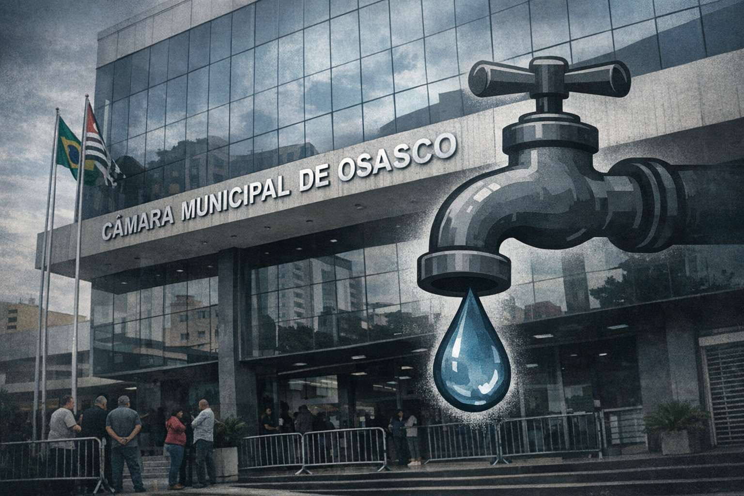 Câmara Municipal de Osasco repudia Sabesp por falta de água no Jardim Lofredo