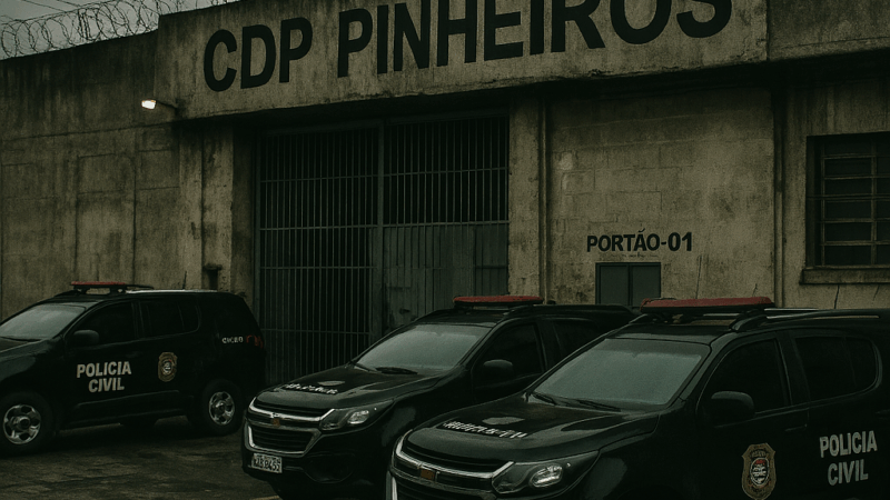 Preso que matou a mãe é brutalmente executado dentro do CDP Pinheiros