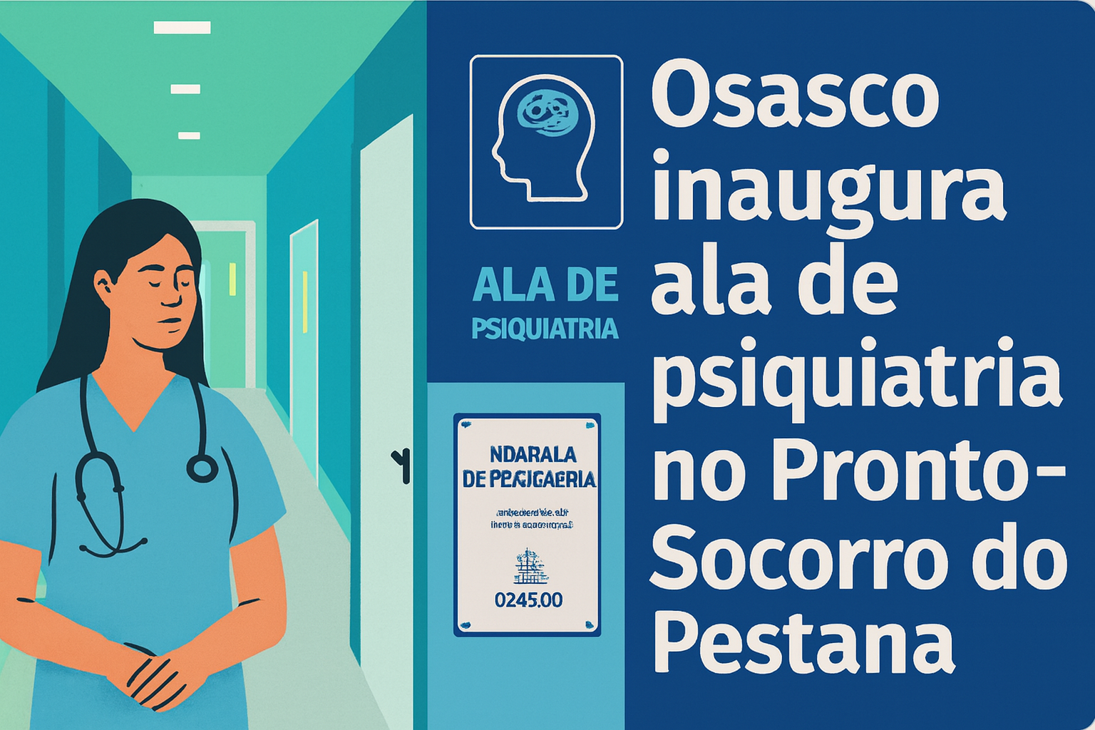 Prefeitura entrega nova ala de psiquiatria no Pronto-Socorro do Pestana