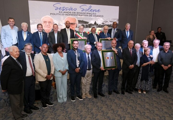 Sessão Solene celebra 64 anos de Osasco e fortalece laços com cidade-irmã italiana