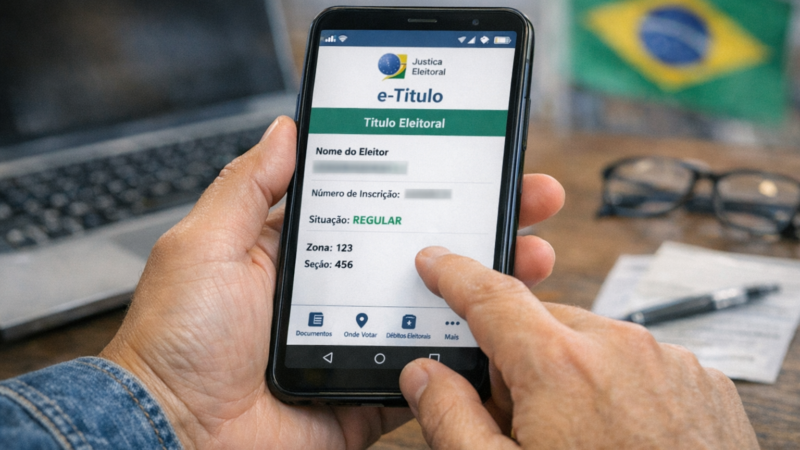 Prazo para regularizar título de eleitor termina em 6 de maio e pode ser feito pelo app e-Título