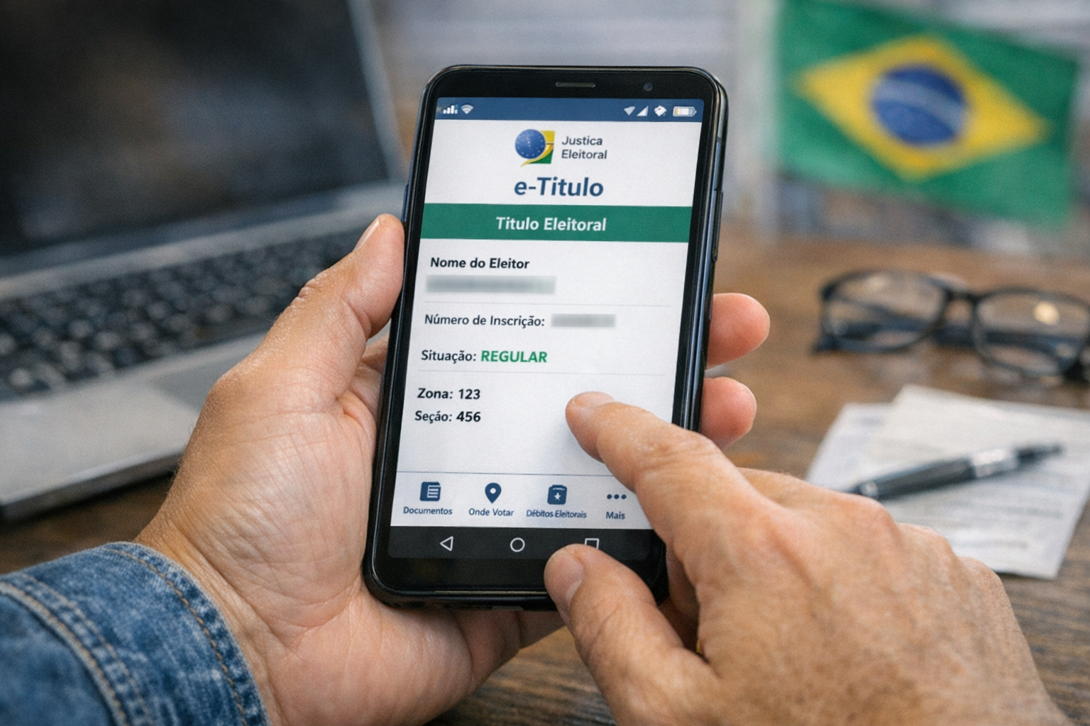 Prazo para regularizar título de eleitor termina em 6 de maio e pode ser feito pelo app e-Título