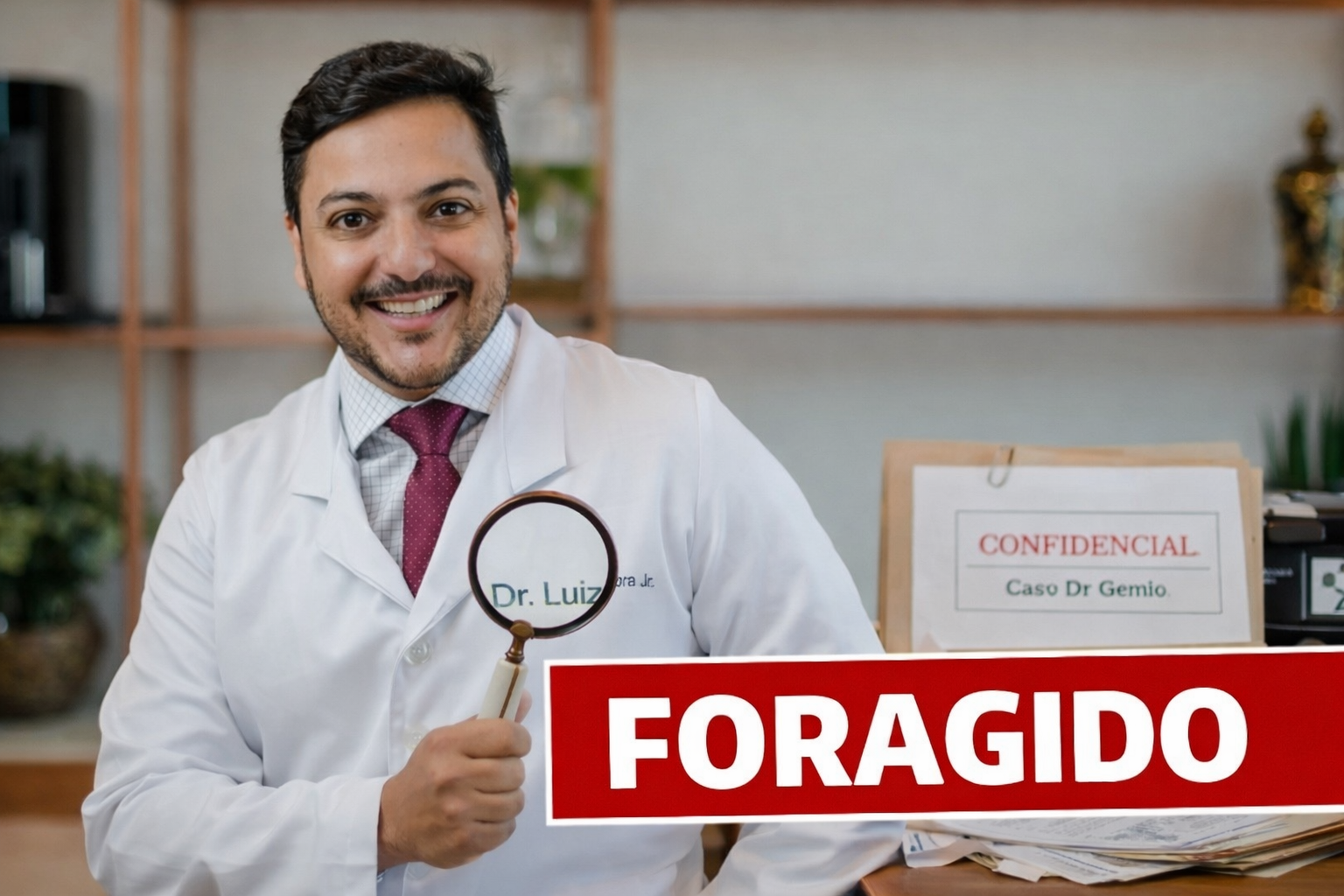 Médico acusado de fraude em inventário bilionário é considerado foragido