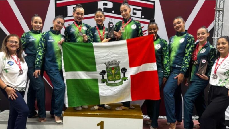 Ginástica Rítmica de Osasco se destaca no Estadual Adulto de Taubaté