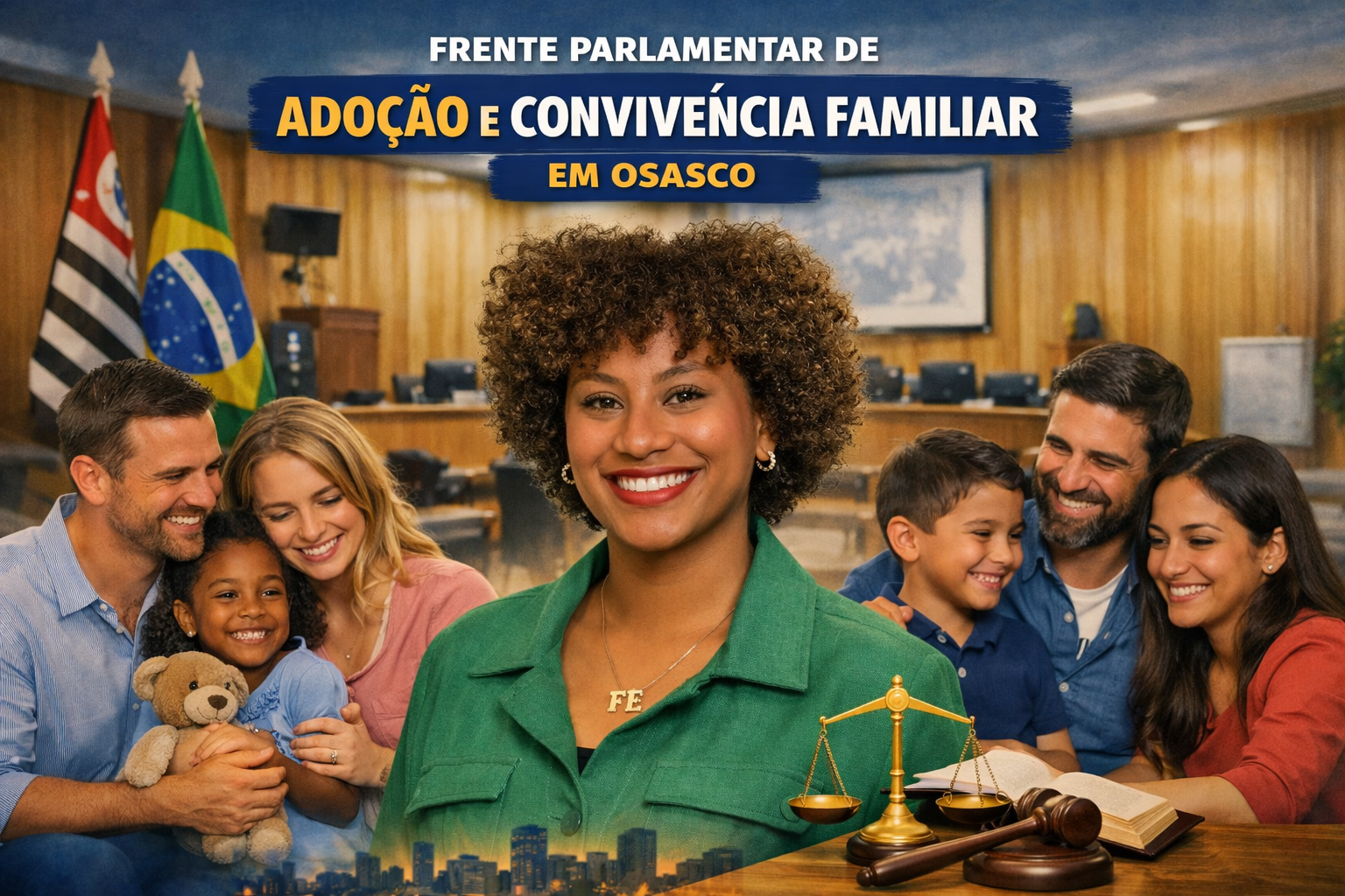 Osasco cria Frente Parlamentar em Defesa da Adoção e da Convivência Familiar