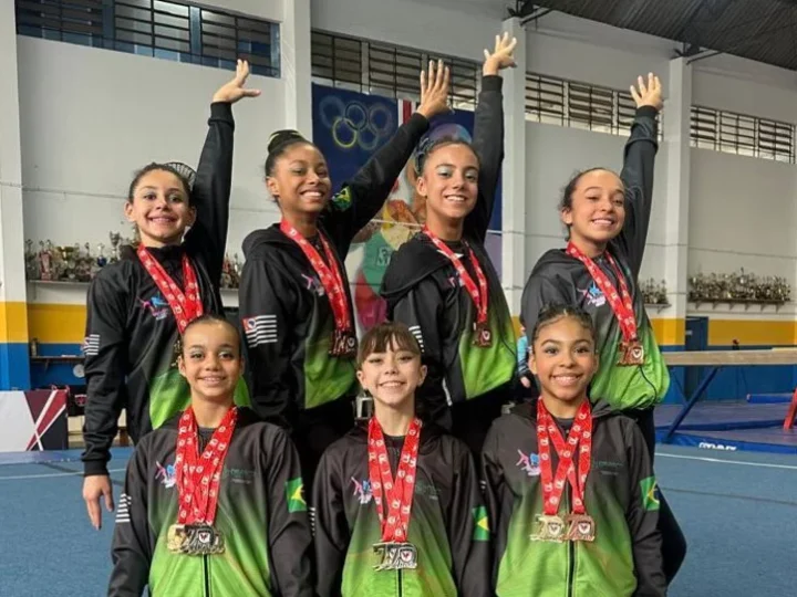 Osasco obtém 19 medalhas na Taça São Paulo de Ginástica Artística