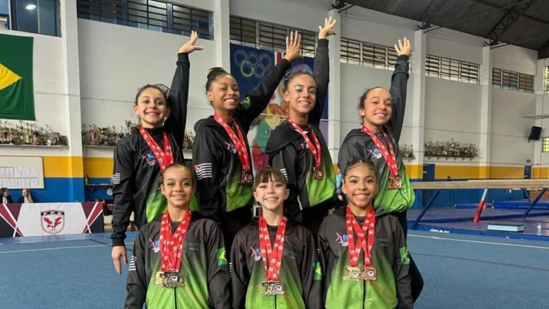 Osasco obtém 19 medalhas na Taça São Paulo de Ginástica Artística