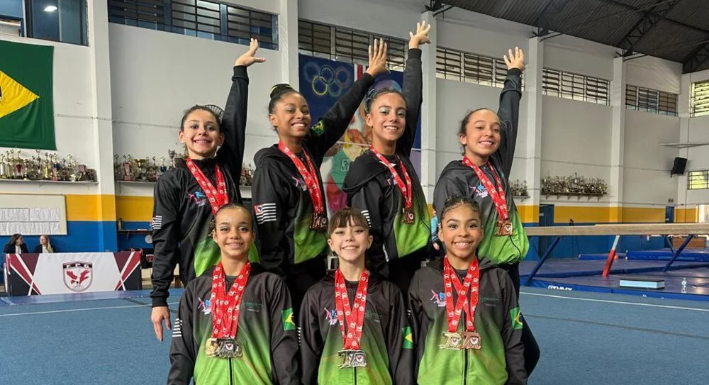 Osasco obtém 19 medalhas na Taça São Paulo de Ginástica Artística