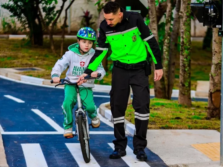 Osasco inaugura circuito educativo para promover segurança no trânsito entre crianças