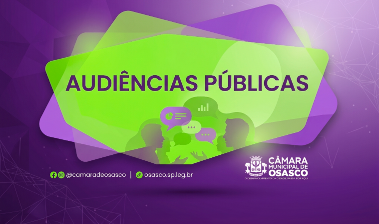 Osasco debate diretrizes do orçamento para 2027 em audiência pública nesta segunda (15)