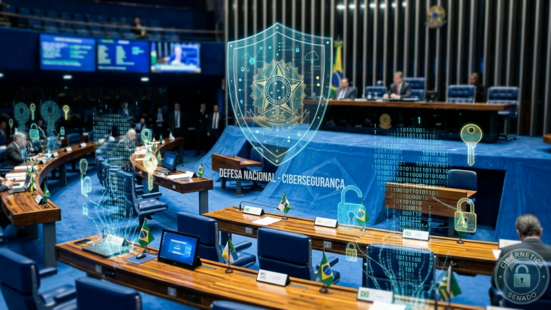 Senado prioriza debate sobre o Marco Legal da Cibersegurança para endurecer punições a ataques digitais
