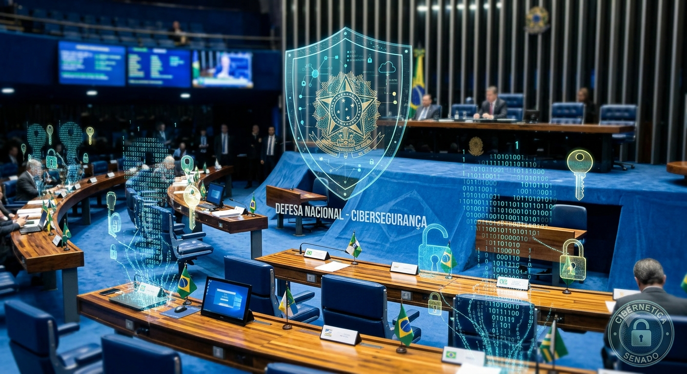 Senado prioriza debate sobre o Marco Legal da Cibersegurança para endurecer punições a ataques digitais