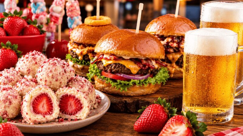 Festa do Morango, Burguer & Chopp chega ao Aricanduva com gastronomia, música ao vivo de 17 a 20 de setembro