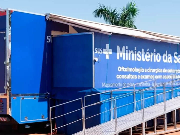 Carreta da Oftalmologia chega a Osasco para realizar consultas, exames e cirurgias de catarata