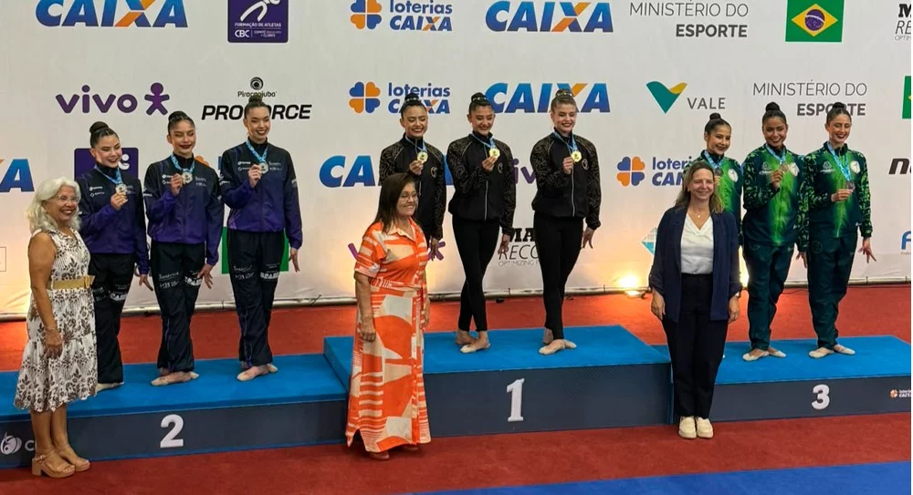 🏆 Osasco conquista pódios no Brasileiro e Copa Brasil de Ginástica Rítmica