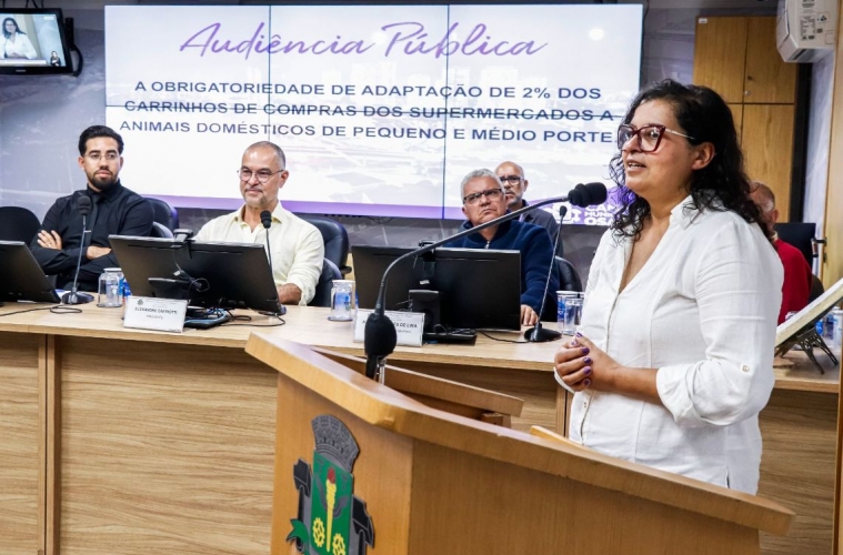 Audiência Pública debate carrinhos adaptados para pets nos supermercados de Osasco